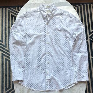 J. Crew White Casual Button Down Shirt Lightweight Cotton